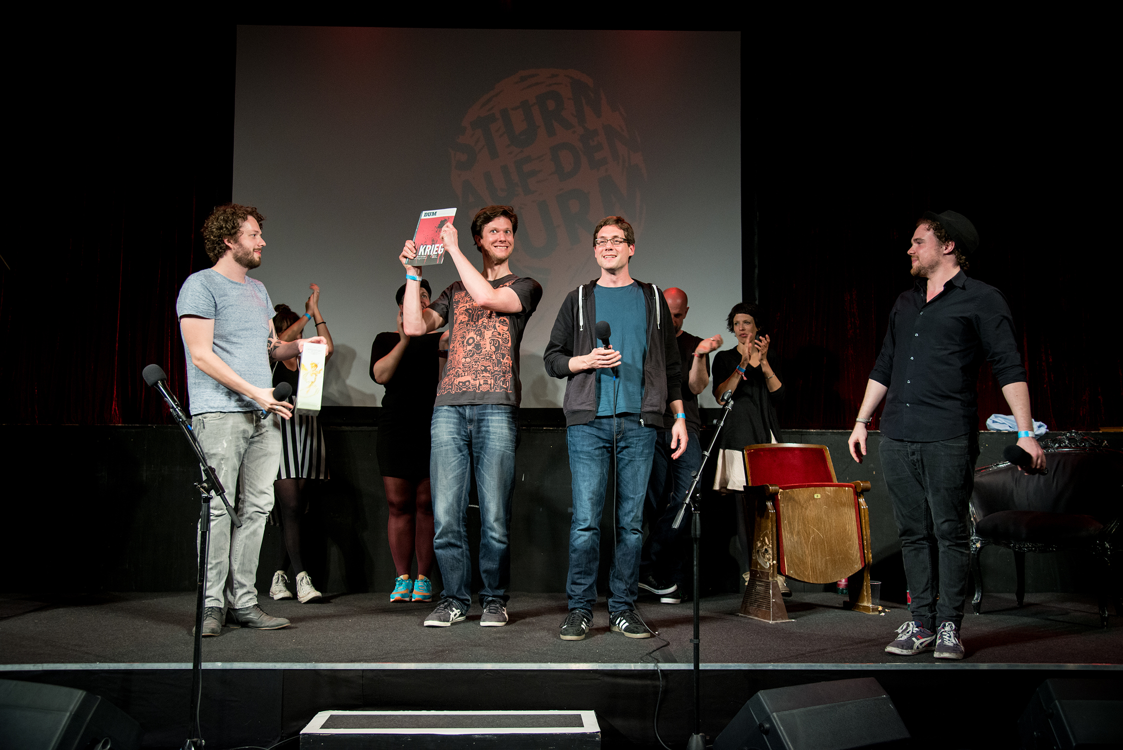 Wiens erster internationaler Team Poetry Slam